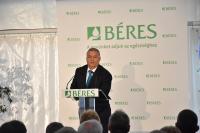 Orbán Viktor miniszterelnök avatta a Béres Gyógyszergyár új beruházását